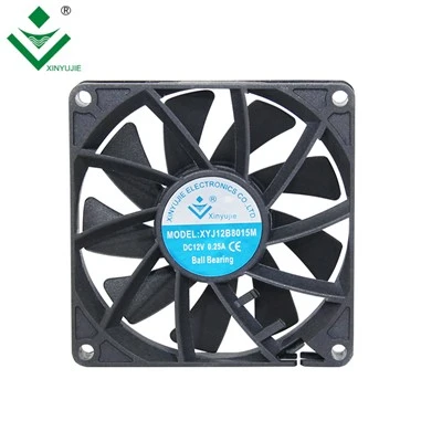 Boldbærende køleventilator 12v